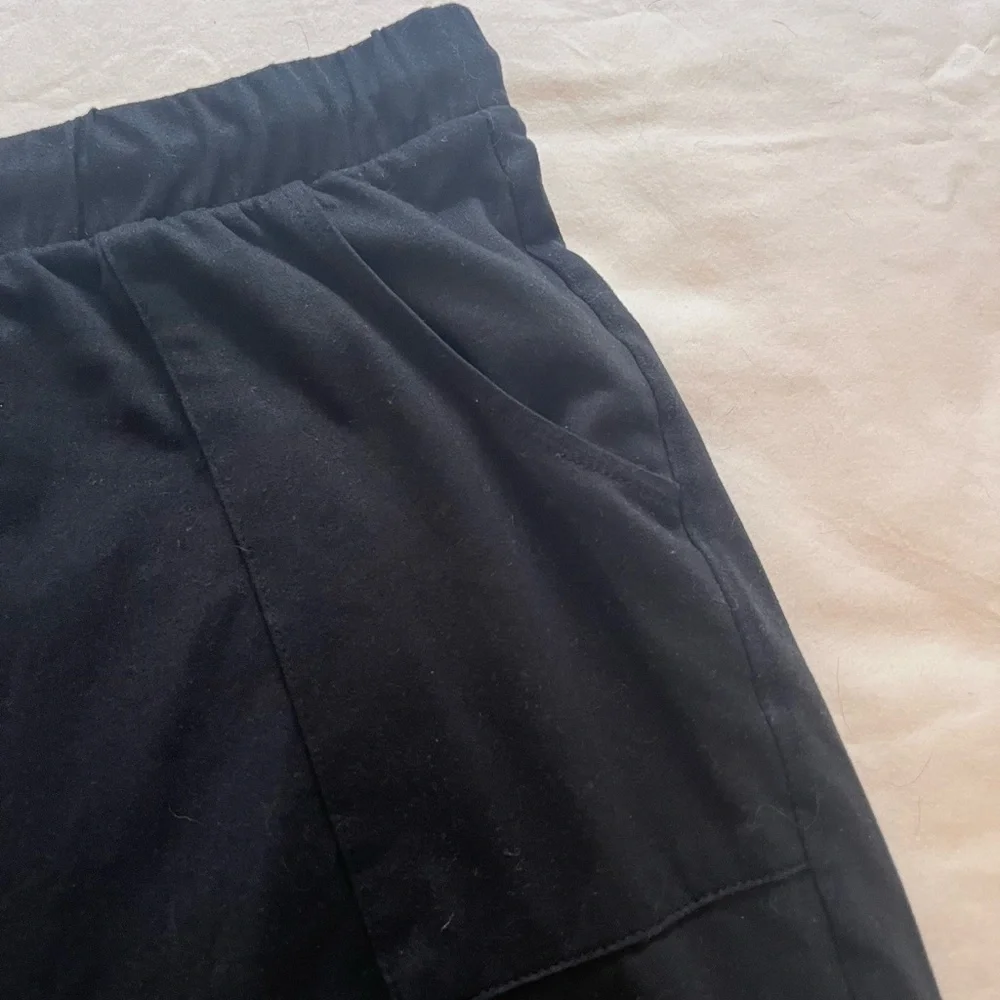 Lucky Brand Pajama Pants Black Soft Drawstring Pockets XL